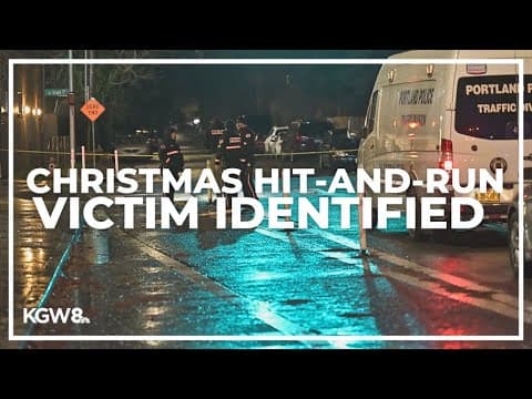 Portland police seek vehicle in fatal Christmas morning hit-and-run