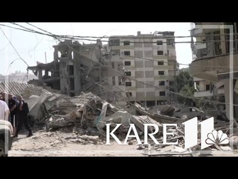 Israel strikes Beirut's suburbs to target what it says is Hezbollah drone production