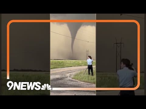 Tornado hits Hawley, Texas
