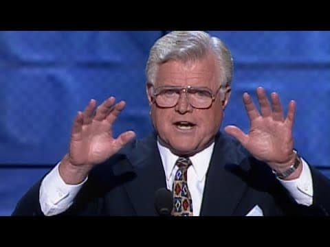 Ted Kennedy full speech at 1996 Democratic National Convention