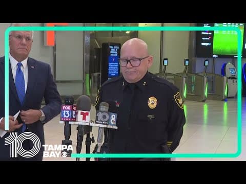 TPA officials discuss weapon scare that prompted evacuation of the airport's Airside F