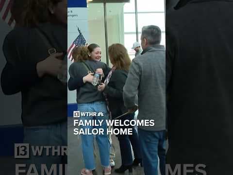 Family welcomes sailor home