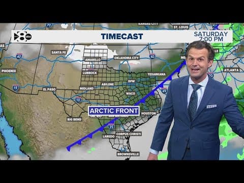DFW Weather: Normal temperatures return, but another arctic front will bring back freezing temps