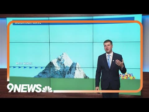 Mountain wave creates strong winds along Front Range