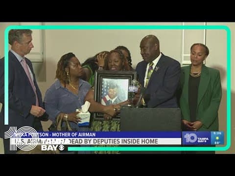 Family of U.S. airman shot dead by Florida deputies demand answers