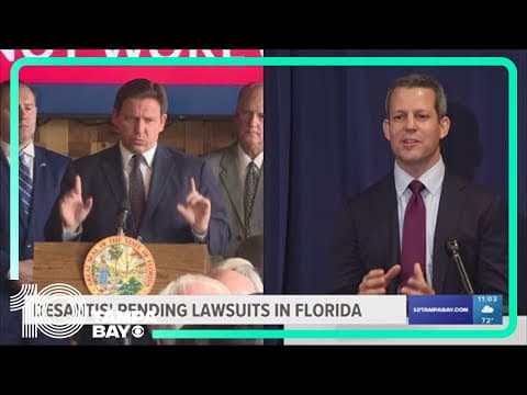 Could lawsuits in Florida impact DeSantis' presidential campaign?