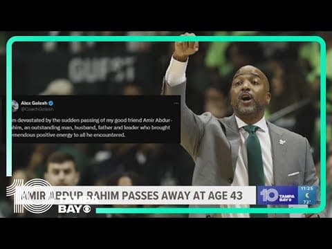 USF head men's basketball coach dies at 43
