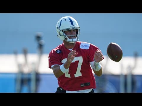 Daniel Jones ready to lead Indy in the season opener | Colts-Dolphins Preview | 13Sports