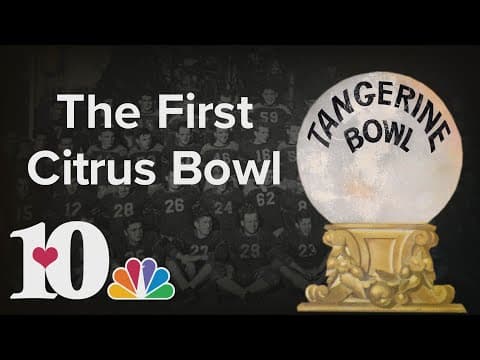 The story of the first Citrus Bowl