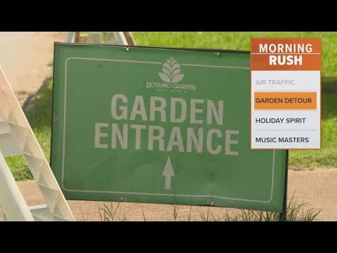 Fort Worth Botanic Garden access temporarily relocated due to University Drive construction