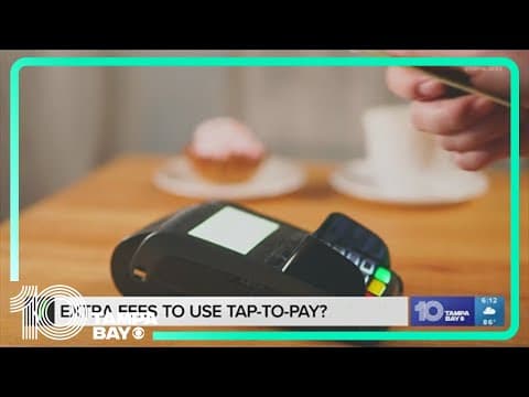 No, customers aren’t charged an extra fee to use tap-to-pay