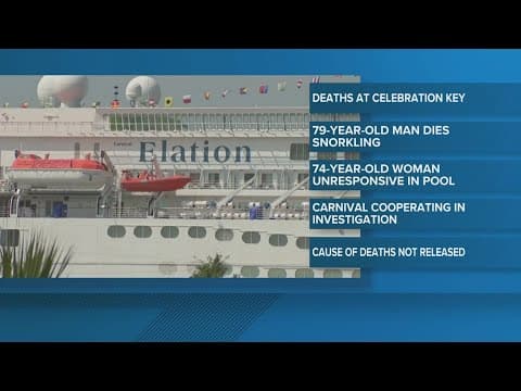 Tragedy strikes Carnival cruises as 2 passengers drown on private island