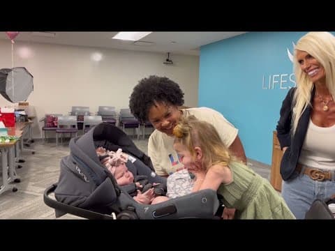 Organ donor's family meets baby named after their late son