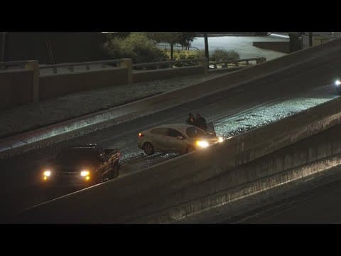 Icy roads create hazardous conditions in North Texas Friday morning