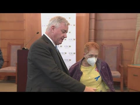 Coalition of Maryland's Latino elected officials hold news conference to endorse Democrat David Tron