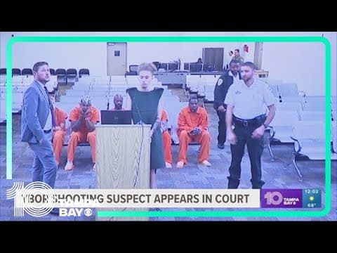 Ybor shooting suspect made second court appearance