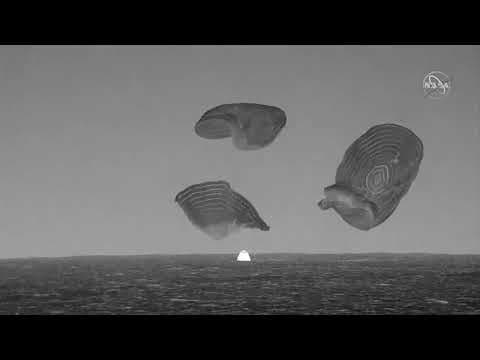 SpaceX Dragon capsule splashes down off the coast of Florida