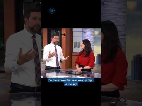 It was another hazy day in Minnesota. Meteorologist Ben Dery talks Canadian wildfire smoke.