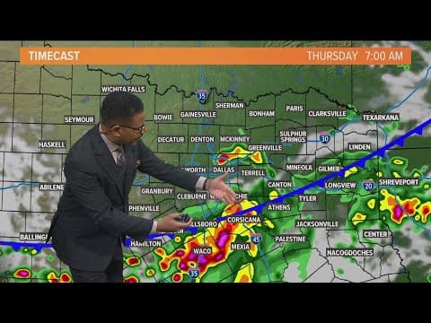 DFW Weather: Latest timeline for rain chances this week