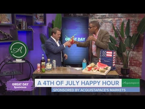 A 4th Of July Cocktail