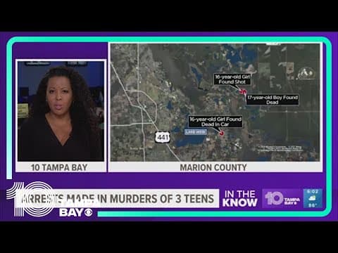 12-year-old among 3 juveniles accused of shooting, killing 3 Florida teens