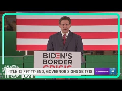 DeSantis signs sweeping immigration bill deterring undocumented people from coming to Florida