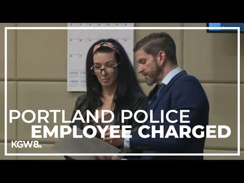Portland police supervisor in court, accused in homicide cover-up involving her husband