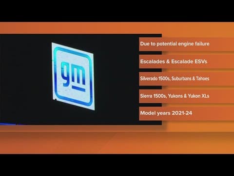 General Motors recalls 600,000 vehicles