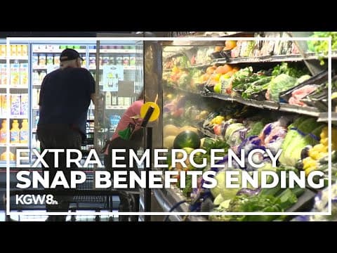 Oregon's emergency SNAP food benefits stop in March