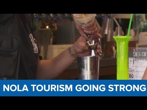 New Year's Weekend a busy time for New Orleans tourism