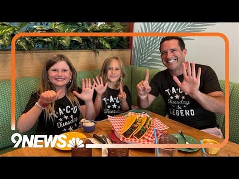 Denver dad, daughters celebrate six years of Taco Tuesday tradition