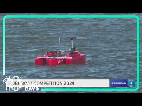 Gearing up for the 17th annual Roboat Competition in Sarasota