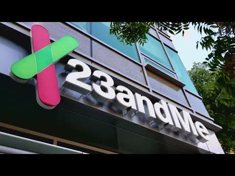 Biotechnology company Regeneron buying 23andMe for $256 million