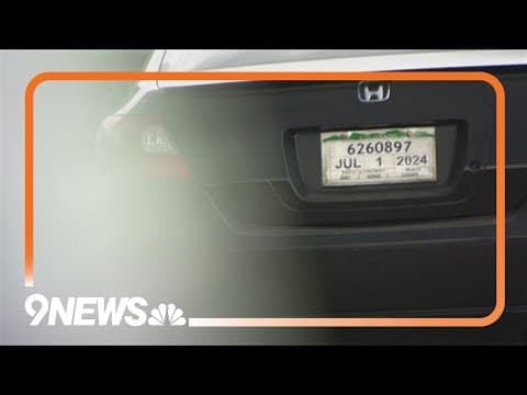 Joint mission targets expired Colorado plates
