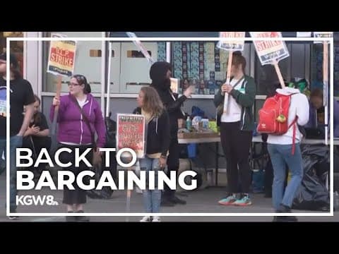 Fred Meyer, union to return to bargaining table as worker strike enters second day