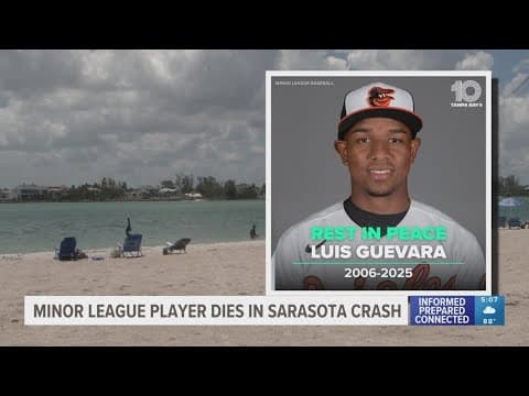 Baltimore Orioles minor leaguer Luis Guevara dies in Jet Ski crash off Lido Key
