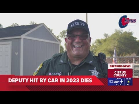 Citrus County Sheriff's Office mourning loss of beloved Deputy Andy Lahera