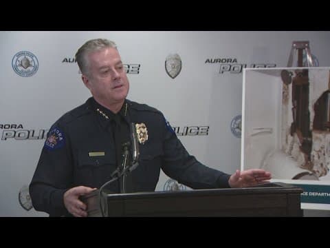 Aurora Police give update after 16 people taken into custody at apartment complex