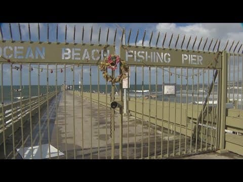 Beloved California pier takes major damage from high surf