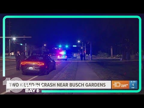 2 dead in crash near Busch Gardens