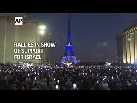 Supporters of Israel rally around the world in show of solidarity