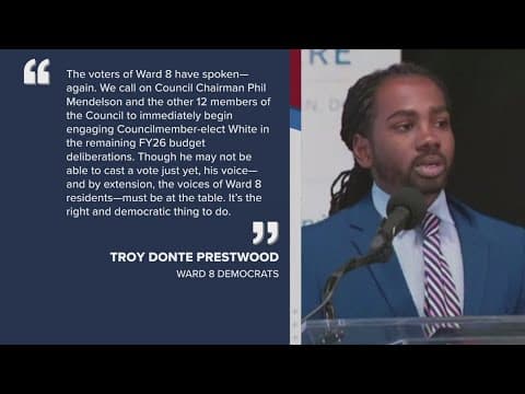 "The voters of Ward 8 have spoken" | Can Trayon White get expelled, again?
