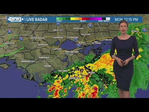 New Orleans Weather: Rain moves out, record warmth later this week