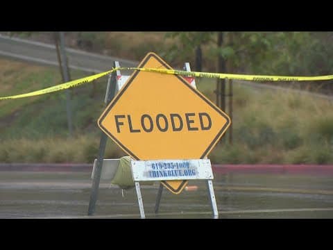 Tracking Hilary across San Diego | Patches of heavy rain, down trees, gusty winds