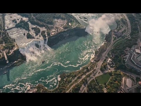 Chuck's Big Adventure: Niagara Falls from the Air