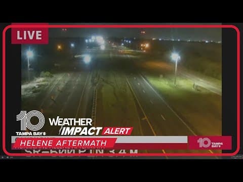 Gandy Bridge reopens after Hurricane Helene