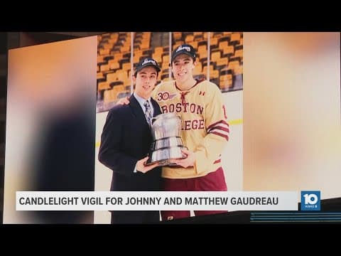 Blue Jackets hold candlelight vigil to remember Johnny and Matthew Gaudreau