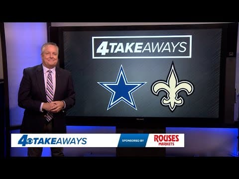 4 Takeaways: Saints ace first test of season with crushing win over Cowboys, now what?