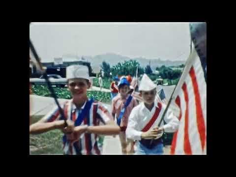 La Mesa, California children celebrate the Fourth of July in 1967