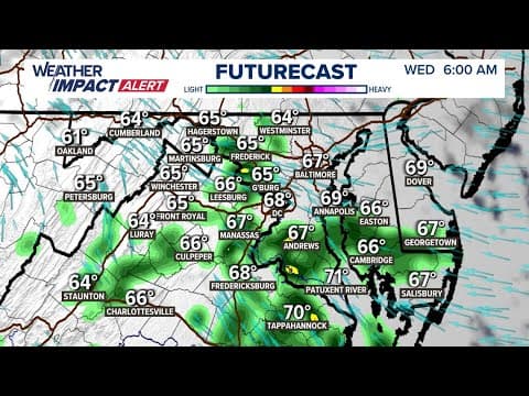 DMV Morning Forecast: Sept. 25, 2024 | Gray and soggy week continues